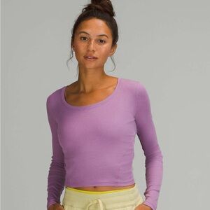 lululemon
Open Back Ribbed Long Sleeve Shirt